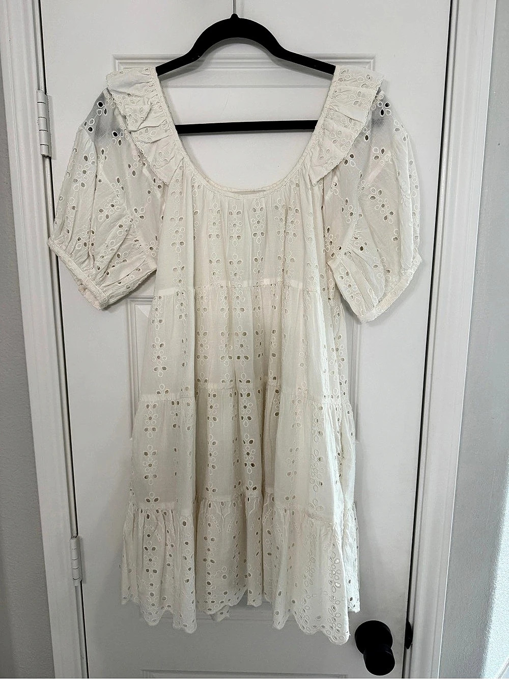 Cleobella Cream Eyelet Dress